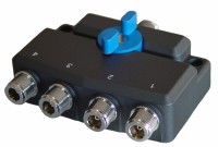 SOUNDY SDY-104N Chave Coaxial de Antenas 4 posies Conector N  - Zoom