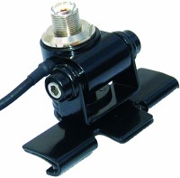 MFJ-345S  - LIP ANTENNA MOUNT, SO-239(M), WITH CABLE - Zoom